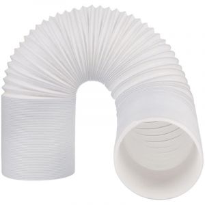 Tuyau Climatiseur Mobile , Diamètre 150mm Tuyau d'Evacuation en pvc Flexible Tube De Ventilation Longueur de 2M Universel Tuyau Kit Pour Climatiseur