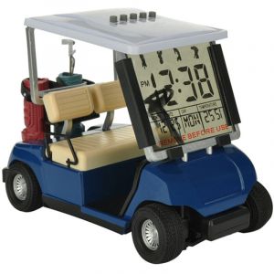 R&eacute;veil &eacute;lectronique multifonction avec calendrier perp&eacute;tuel, mod&egrave;le voiture de golf