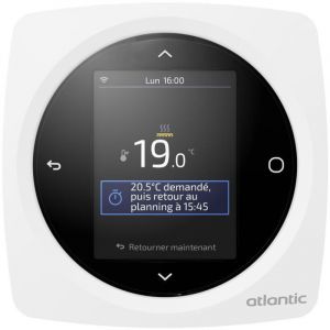 Thermostat plancher rayonnant &eacute;lectrique programmable et connect&eacute; (109521)