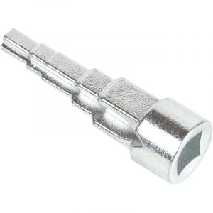Cl&eacute; de montage &eacute;tag&eacute;e universelle avec douille carr&eacute;e 1/2",cl&eacute; de valve de radiateur &agrave; 5 &eacute;tapes pour sanitaire et chauffage.