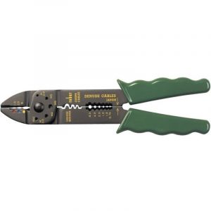 Pince &agrave; sertir multi-usages pour cosses isol&eacute;es et rondes - 223005 - E-Robur