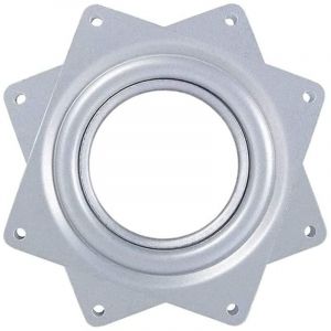 Roulement &agrave; Billes Plateau Pivotant,Plaque Pivotante,Base Pivotante,Plaque Tournant 360,M&eacute;tal Carr&eacute; Pivotant,Barre pour Tabouret de Bateau