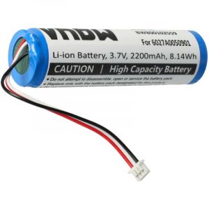 Vhbw - Batterie remplacement pour TomTom 6027A0050901, 6027A0131301, L5, malaga pour appareil gps de navigation (2200mAh, 3,7V, Li-ion)