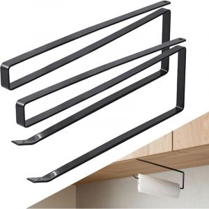 2pcs Porte Sopalin,Support Sopalin,PorteSopalin Mural,Porte Essuie Tout,Support pour Rouleau De Papier,Rouleau De Papier sans Per&ccedil;age,Porte