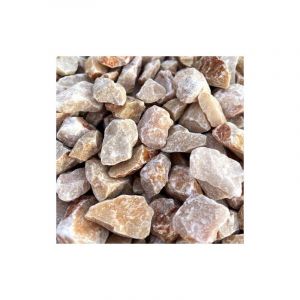 King Matériaux - pack big bag 40M² Gravier Orange de Marbre Valencia 14/20 = 2 Big Bag 1,5T