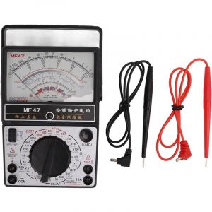 Gistuch - Multimètre de Type pointeur magnétique interne MF47, multimètre analogique de haute précision, voltmètre pour l'industrie