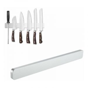 Porte Couteaux Aimanté Mural Porte Couteau en Acier Inoxydable Porte Couteau Magnetique 40CM Barre à Couteaux aimantée Aimant Couteau Mural Pour Les