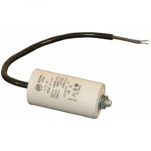 Cyclingcolors - Condensateur de démarrage universel avec câble 2 fils 20µF 450V Ø40mm longueur 70mm fixation M8 Permanent Moteur Appareils