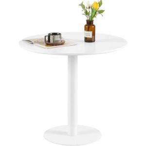 Table de Salle à Manger Ronde, Table Basse, Table de bistrot, Table à Manger Pliable pour Cuisine, Salle à Manger, Salon, pub, Petite Table à Manger