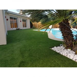 Gazon Synthetique Duke Premium 40mm Largeur En M - 4 M, Longueur En M - 2m