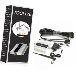 Amplificateur de Signal Gsm 900mhz R&eacute;p&eacute;teur 2g 3g 4g Amplificateur Cellulaire Lte Dcs 1800 2100 Amplificateur de Signal Pour T&eacute;l&eacute;phone Portable