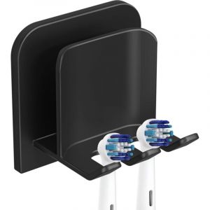 Porte Brosse à Dents Mural Acier Inoxydable, Support Brosse a Dent Electrique Auto-Adhésif Pot Brosse à Dent Salle De Bain,Porte-Brosses à Dents