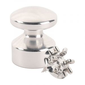 L'attachante - Kit de Fixation : Vis placo Longueur 16 mm Alu + Petite Pat&egrave;re convexe Alu