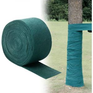 Jusch - Enveloppement Protecteur d'arbre, Bandage de Protection des Plantes antigel, Bandage de Tronc d'arbre,1 Rouleau x 15 m