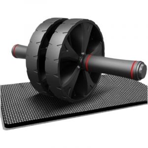 Enowelir Roue abdominale pour exercices abdominaux, &eacute;quipement pour entra&icirc;nement de force abdominale exigeant, roue abdominale auxiliaire pour