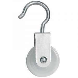 Roue &agrave; galet en nylon mm 40