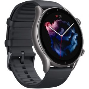 Amazfit GTR 3 3,53 cm (1.39") AMOLED Numérique 454 x 454 pixels Écran tactile Noir GPS (satellite)