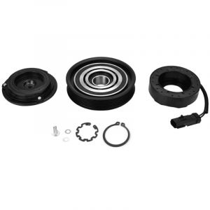 Decdeal Bobine de poulie d'assemblage d'embrayage de compresseur AC A/C, pour Dodge Dakota Ram Jeep Mitsubishi DAM639