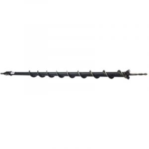 Foret de Percage Sol de Visseuse GSD pour vis de fondation 40 x 660 mm - Acier R&eacute;sistant - Per&ccedil;age Pr&eacute;cis et Durable - D-Work