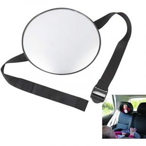 R&eacute;Troviseur Arri&egrave;Re Voiture Pour B&eacute;B&eacute;, R&eacute;Troviseur Convexe Avec Grand Champ De Vision En Mat&eacute;Riau Incassable (Plastique Abs) Sans Pi&egrave;Ces/Vis
