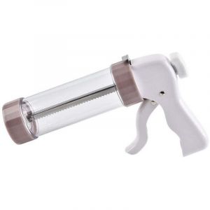 Presse &agrave; biscuits, pistolet &agrave; douille, machine &agrave; churros, pointes de gla&ccedil;age, stylo de d&eacute;coration avec disques et buses - Kit de d&eacute;coration de g&acirc;teau