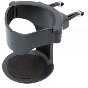 Porte-gobelet de voiture, porte-th&eacute; et porte-boissons, cendrier de ventilation, multifonctionnel, support de ventilation universel r&eacute;glable, noir.