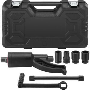Mophorn - vevor Cle Multiplicateur de Couple 25,4mm Rapport 1:58 Multiplicateur de Force avec 4 Douilles Coffret Demultiplicateur de Couple en Acier