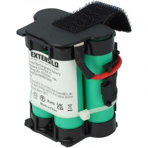 EXTENSILO Batterie compatible avec McCulloch ROB R1000, R800, R600 robot tondeuse tondeuse (2500mAh, 18V, Li-ion)
