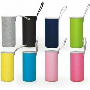 Manchon de Boîteille 8 pièces manchon de Boîteille en néoprène isolé sacs de manchon thermique pochettes de Boîteille en verre Fei Yu