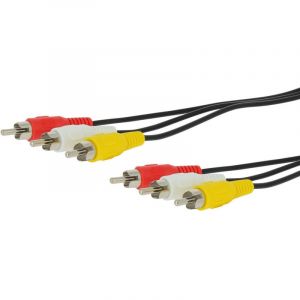 Cordon 3 rca mâle/mâle 1,50 mètre Fujionkyo 424715