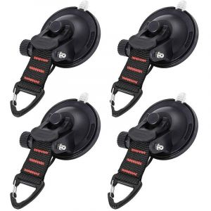 Ventouses D'Ancrage - Ancre &Agrave; Ventouse Fixation Du Crochet D'Arrimage Ventouses D'Ancrage Lavables Multi-Usages Pour Voiture Auvent Lat&eacute;ral Bateau