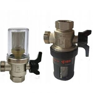 Ibo Robinet d'angle IBF-01 - 3/4" - Filtre magn&eacute;tique - Nettoyage efficace - Durable et pratique