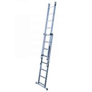 Hailo - Echelle transformable HobbyStep® 2 plans - 2x8 échelons - 4,30m