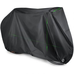 facile &agrave; porter,Sac de Transport V&eacute;lo Housse de Roue V&eacute;lo Sac Grand Pliant Porte-V&eacute;lo pour Cyclisme VTT Voyage1806090cm A