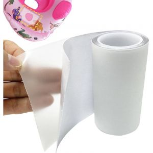 transparent，Kit de r&eacute;paration gonflable de 7cm x 2 m En TPU imperm&eacute;able Pour matelas pneumatique Ruban de r&eacute;paration pour piscine Bou&eacute;e de piscine