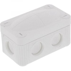 10109573 Boîte de dérivation (l x l x h) 85 x 49 x 51 mm blanc crème IP66/IP67 1 pc(s) - Wiska