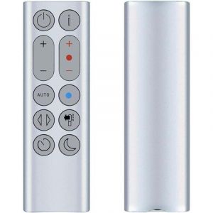 T&eacute;l&eacute;commande de remplacement pour ventilateur de chauffage/purificateur d'air Dyson Pure Hot + Cool HP04 HP05 HP06 HP09 HP4A (couleur : argent)