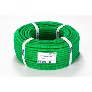 Gaine Flexzip verte D.16mm/L.50M 3422 Courant 55081124