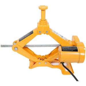 Cric de voiture 3 tonnes 12V cric &eacute;lectrique hydraulique Kit d'outils de levage automatique accessoires d'entretien de voiture