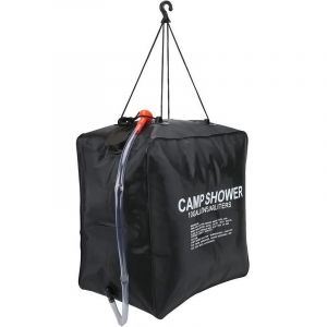 Sac de Douche Solaire, 40L Sac de Douche Solaire Sac d'eau Baignade chauff&eacute;e &agrave; l'&eacute;nergie Douche de Camping ext&eacute;rieure chauff&eacute;e &agrave; l'&eacute;nergie Solaire