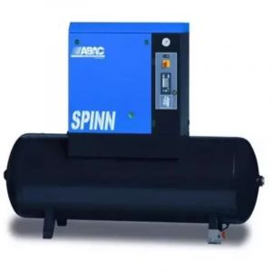 Abac - Compresseur d'air rotatif à vis réservoir 270 litres 5.5 cv 8 bar Triphasé