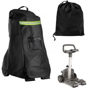 Housse pour Robot Nettoyeur de Piscine Dolphin, Couvercle Robot de Piscine avec Poign&eacute;e Cordon de Serrage Poches et Bandes R&eacute;fl&eacute;chissantes, &eacute;tanche &agrave;