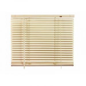 Rideau v&eacute;nitien pour la cr&egrave;me de fen&ecirc;tre en pvc 80x160 cm