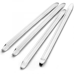 4 Pi&egrave;ces D&eacute;monte-Pneus, 30cm D&eacute;monte-Pneus De V&eacute;lo, Levier De D&eacute;montage De Pneus en Acier Haute R&eacute;sistance, Outil De Montage De Pneus pour Moto,