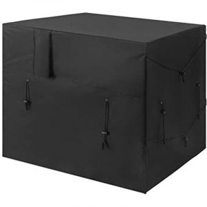 [JAMAIS UTILISÉ] Housse de Chauffage de Piscine, Housse de Pompe à Chaleur de Piscine réglable, Housse de mobilier d'extérieur imperméable en Tissu