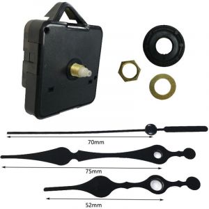 Mouvement de l'horloge &agrave; Quartz Mecanisme Horloge Aiguilles M&eacute;canisme Horloge Murale Grandes Aiguilles Bricolage Horloge Murale M&eacute;canisme de