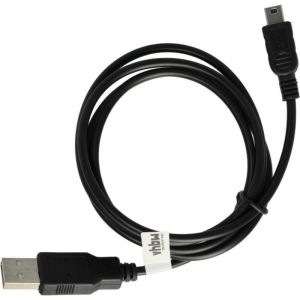 Câble usb synchronisation de données 2-en-1 avec charge compatible avec TomTom Car, go, one Europa, Start, xl, xxl gps - Vhbw