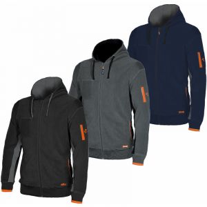 Industrial Starter - Sweat de travail en micropolaire Ortigara 04807 - xxxl - Noir