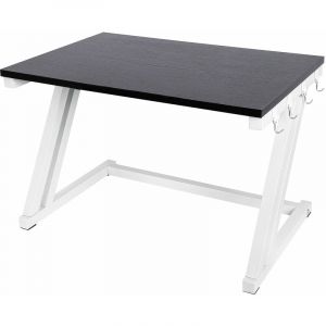 Micro-Ondes Tablette, 2 Couches Support de Rangement pour Comptoir, Support de Micro-Ondes en Bois et Métal, Étagère de Cuisine pour Micro-Ondes,