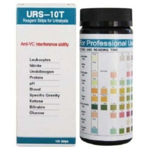 100 bandelettes de test d'analyse d'urine, 10 tests de cétone urinaire, bandelettes de test de sucre dans l'urine Dpzo
